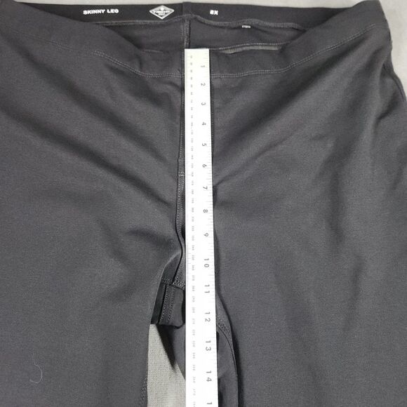 St. John's Bay Womens Size 2X Black Skinny Ankle Ponte Knit Pull-On - Picture 4 of 9